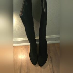 NEW Seychelles Black Women's Boots Wedge Size 6